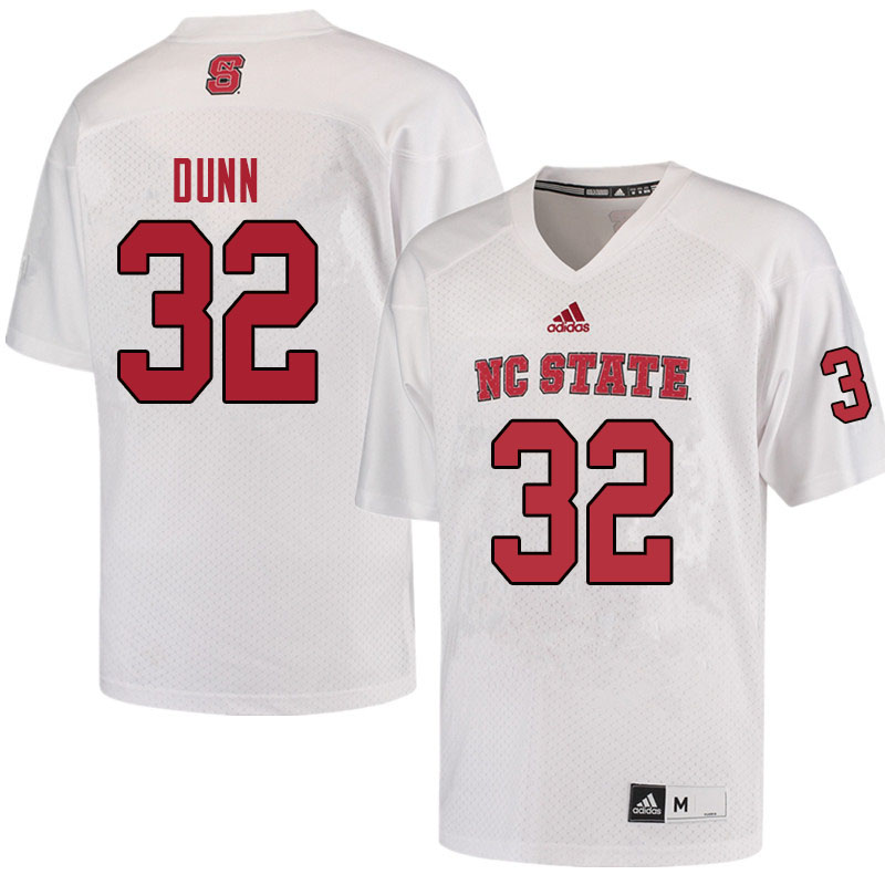 Men #32 Christopher Dunn NC State Wolfpack College Football Jerseys Sale-Red